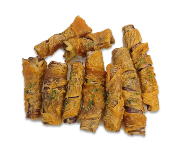 Meat Wrapped Goose Trachea 肉绕鹅喉管